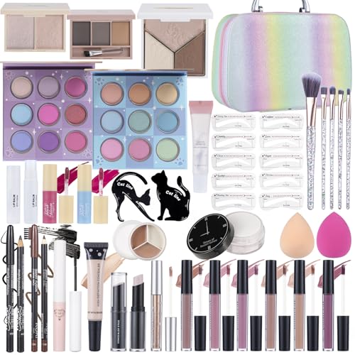 Makeup Kits for Girls Teens & Women with Eyeshadow, Lip Gloss, Brushes – C0912 Variation