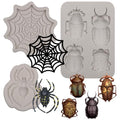 Halloween Spider Web Silicone Mold for Cake Decorating & Crafts