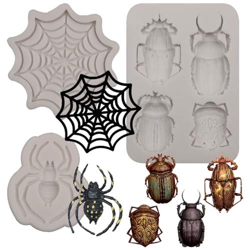 Halloween Spider Web Silicone Mold for Cake Decorating & Crafts
