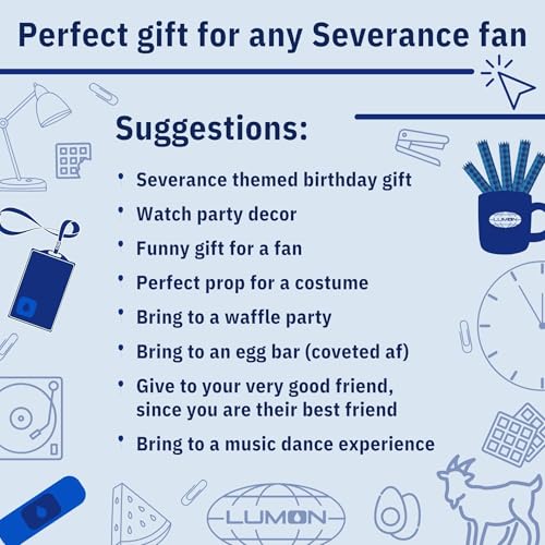 Chinese Finger Traps Party Favors - Blue Severance-Inspired Novelty Gift Set