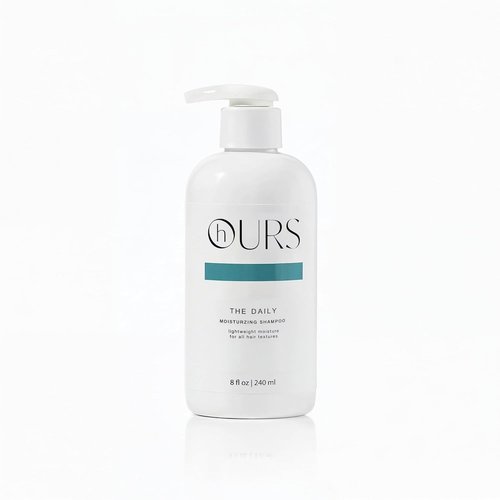hOURS Daily Moisturizing Shampoo - Sulfate-Free Cleanser with Panthenol, Biotin & Avocado Oil | 8 oz