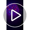 12ft Purple Spider Halloween Inflatable with LED Lights & Kaleidoscope Effect - Outdoor Yard Decoration