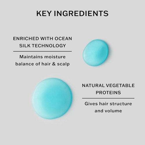 SACHAJUAN Ocean Mist Volume Shampoo & Conditioner Set - Lightweight Hydration with Ocean Silk Technology & Vegetable Proteins | Vegan & Paraben-Free