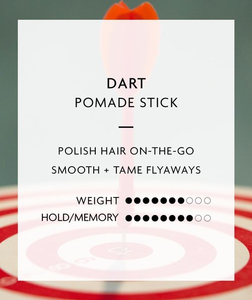 R+Co Dart Hair Wax Stick - Tame Flyaways & Sculpt Hair - Long-Lasting Texture | Vegan, 0.5 Ounce