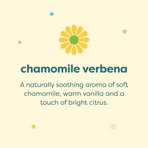 Babyganics Baby Shampoo & Body Wash - Chamomile Verbena, 16oz Pump Bottle for Gentle Cleansing
