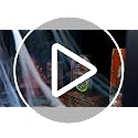 Retro Halloween Jukebox Decoration with LED Lights and Music - 9 Inch