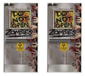 Zombie Lab Door Covers - 2 Pieces Halloween Scary Haunted Door Decor - 5ft x 30in Variation of Halloween / Zombies Lab