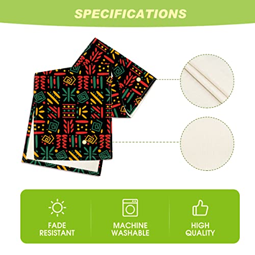 African Tribal Juneteenth Table Runner 13 x 72 Inch Pack of 2 Home Decor