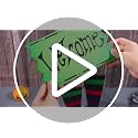 Halloween Witch Sign Decoration Welcome Hanging Wooden Wall Decor - Witch Hat & Legs