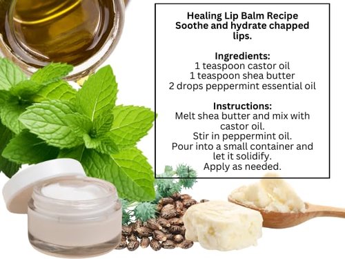 Essentially KateS Castor Oil 16 Fl Oz (Glass Bottle) - Original - A Huge Glass Bottle with a Pump - 100% Pure and Natural, Cold Pressed, and Hexane-Free - Hair and Body