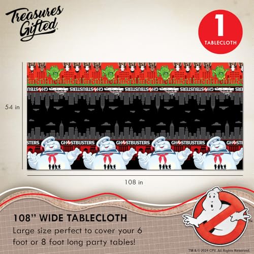Ghostbusters Party Supplies Set for 16 Guests - Complete Decorations & Dinnerware - Serves 16