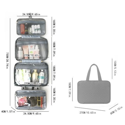 SUTMDO Wash Bags for Boys & Girls,Lightweight Carry-On Size,Toiletry Bag for Traveling,Small Tote Bags,Sport Toiletry Bag, (051hong)