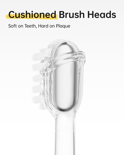 Laifen Wave Special Electric Toothbrush, New 2025 Version Oscillation & Vibration Sonic Electric Toothbrush for Adults with App, 2 Brush Heads, IP68 Waterproof Travel Powered Toothbrush (Matte White)