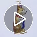 Old World Christmas World's Best Dog Glass Blown Ornament - Handcrafted Holiday Decoration