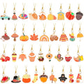 AUGSUN Fall Tree Ornaments Set - Mini Autumn Decorations for Small Tree, 36 pcs, Fall Style