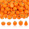 Mini Resin Pumpkins Set for Fall Halloween Thanksgiving Crafts - 50 Pieces