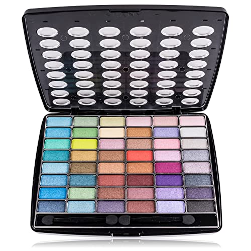 Glamour Girl Makeup Set with Eyeshadow Palette, Blush, Lip Gloss & Mirror - Variation GLAMOUR