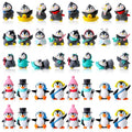 Miniature Penguin Figurines Set - 40 Resin Winter Decor & Cake Toppers