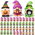 60Pcs Halloween Mini Gnomes Figurines - Small Decor for Table & Party
