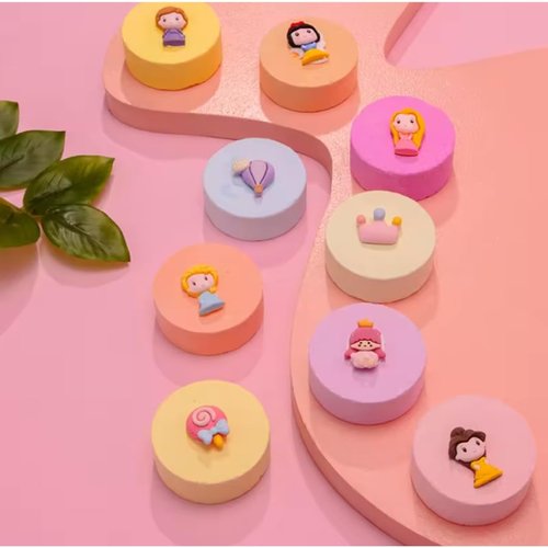 Leiky Life Princess Bath Bombs Luxury Fizzy Organic Natural Bath Bomb Gift Set Bubbling, 1 Count (Pack of 9), Variety
