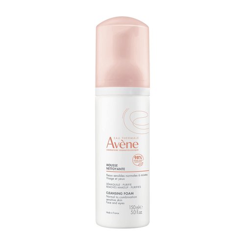 Avène Cleansing Foam Face Wash, Soap-free, Sensitive Skin