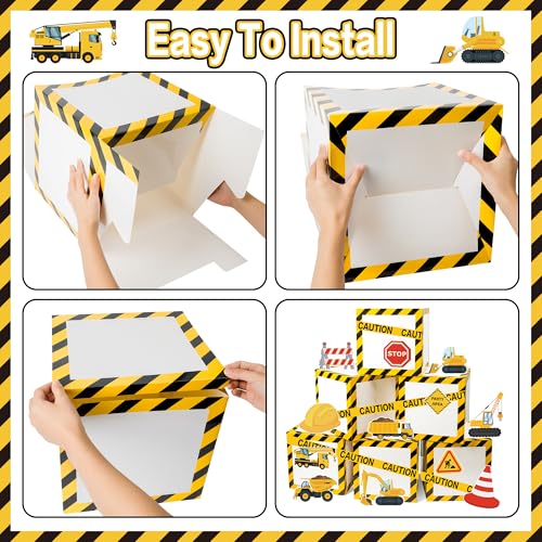 Construction Zone Party Decorations Set - Kid Birthday & Event Decor