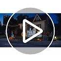 9 FT Halloween Inflatable Ghost Pumpkin Witch Tombstone Cat with Multicolor Variations