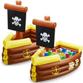 Pirate Ship Inflatable Cooler - 2 Pack Outdoor Party Drink & Food Cooler