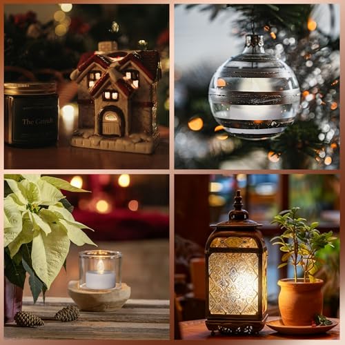 Flameless LED Tea Lights Candles 150 Pack Warm White Battery Operated