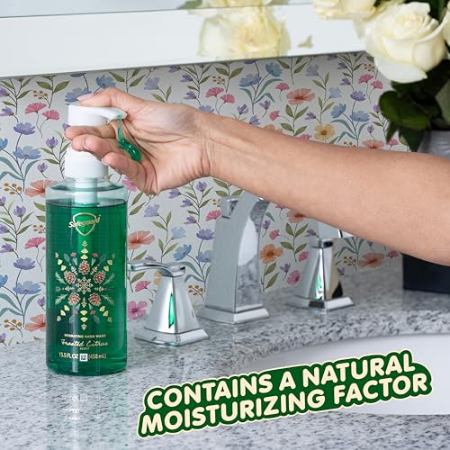 Frosted Citrus Liquid Hand Soap 15.5 oz - Micellar Deep Cleansing & Bacteria Removal