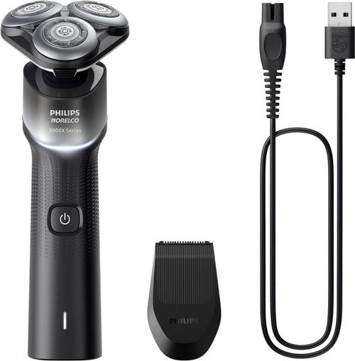 Philips Norelco X5004 Rechargeable Wet & Dry Shaver - Precision Trimmer for Effortless Grooming