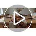 6FT Fall Maple Leaf Garland for Mantle Fireplace Table Decor - Autumn Harvest Wreath