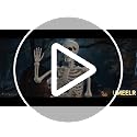 Life Size Halloween Skeleton with Movable Joints - 5.4ft & 3ft Spooky Decor Set