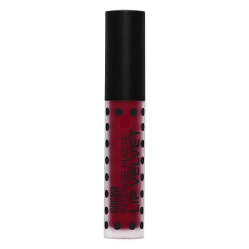 Sacha Cosmetics Intense Matte Lip Velvet Liquid Lipstick - Long-Lasting Velvet Finish, 0.2 fl oz