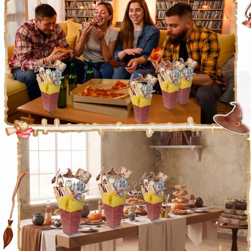 Wizard Party Centerpieces Set for Birthday Halloween Event - 84 Pieces
