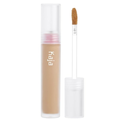 Kaja Liquid Concealer - Buildable, Lightweight Coverage | Color-Correcting, 07 Sweet Toast, 0.21 Oz