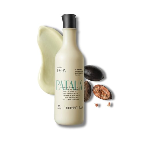 Natura Ekos Patauá Hair Conditioner - Anti-Breakage & Strengthening - Vegan Formula - 10.1 fl oz (300ml)