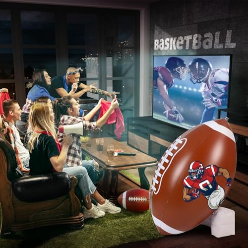 Giant Inflatable Football Party Decorations - 39 Inch Set, Funny Style