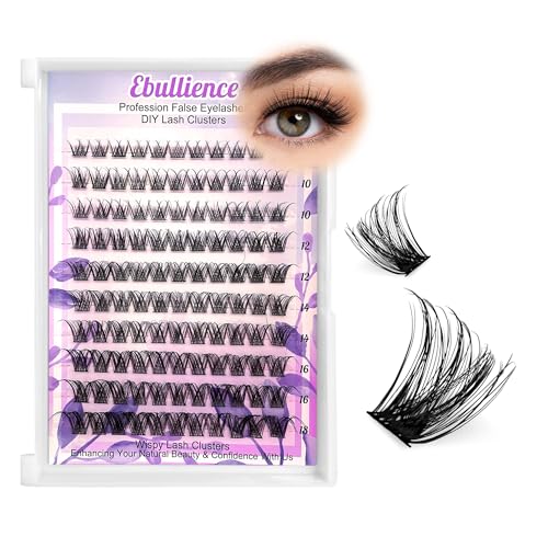 Eyelash Clusters Wispy D Curl Natural Volume Lashes 8-18mm - A-Natural 8-18 MIX