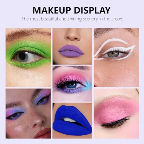 Colorful Matte Liquid Eyeshadow Set - Waterproof, Long-Lasting, Halloween Makeup - 6 Colors, Variation of Matte Colorful 2