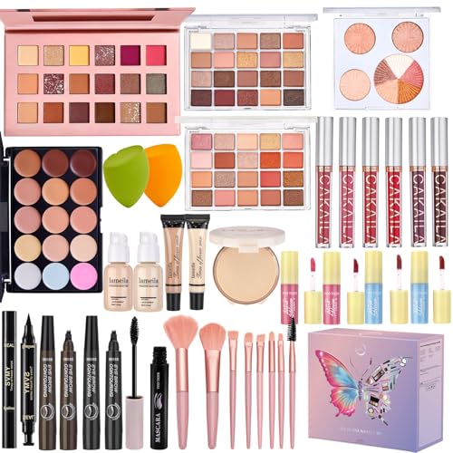 All-in-One Makeup Kit Set for Women - Complete Beauty & Makeup Gift Set