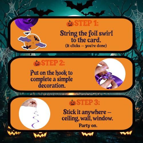 Halloween Party Decorations Set - 19 Pieces for Spooky Celebration