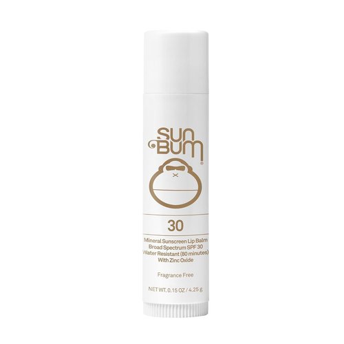 Sun Bum SPF 30 Mineral Sunscreen Lip Balm - Zinc-Based UVA/UVB Protection | 0.15 oz Stick