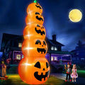 14 FT Giant Halloween Inflatable Pumpkins Yard Decoration with LED Lights