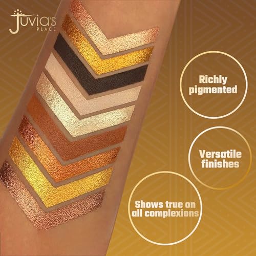 Juvia's Place The Warrior Eyeshadow Palette - Neutral 9 Shades Pigmented Eye Makeup