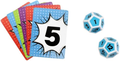 University Games Math Match Travel Dice Game - Fun Mathematics Reinforcement for Kids Ages 5+ | 2+ Players