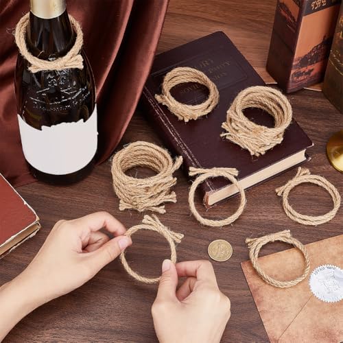 30Pcs Western Themed Jute Rope Decorations for Party & Rustic Wedding