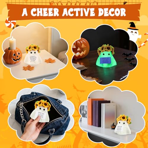 Glow in the Dark Ghost Buddy Halloween Spooky Gift Variation of Ghost