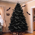 Halloween Bat Wall Decals - 60pcs 3D Black Bat Stickers for Spooky Decor