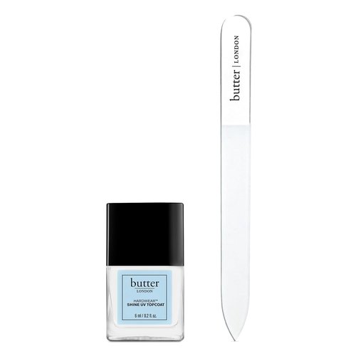 Butter London Hardwear Shine UV Top Coat Nail Polish - Long-Lasting, High-Gloss Finish